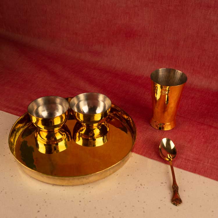 Brass Dinner set (High hipped plate) – ptalusa