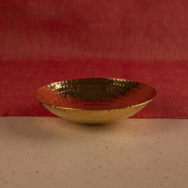 Brass Curved Plate/Bowl