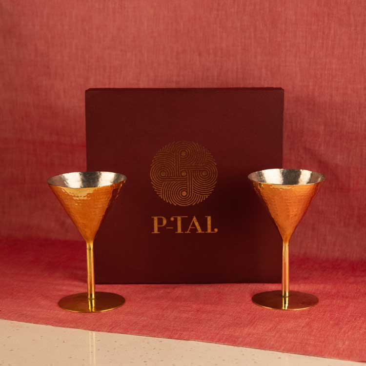 Cocktail Glass set of 2 in Gift box